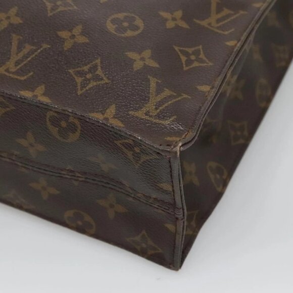 LOUIS VUITTON Monogram Sac Plat Hand Bag - Picture 7 of 16